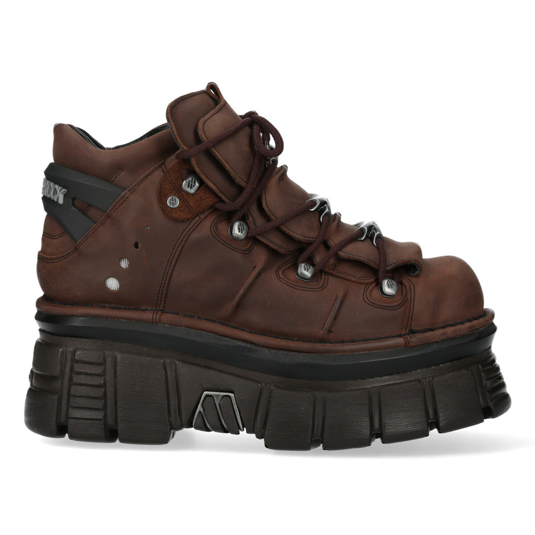 New Rock - Metallic Ankle Boot M-106B-C21