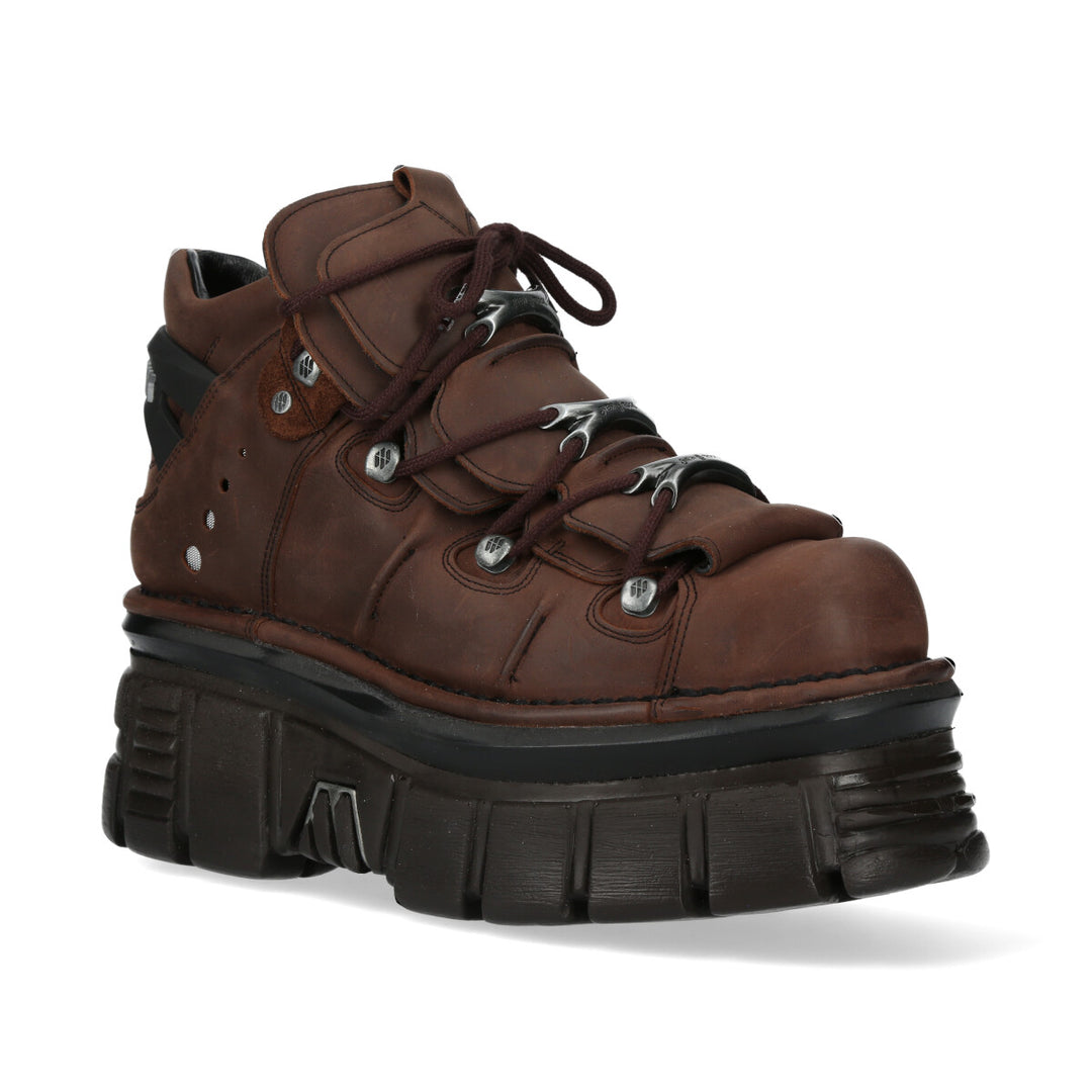 New Rock - Metallic Ankle Boot M-106B-C21