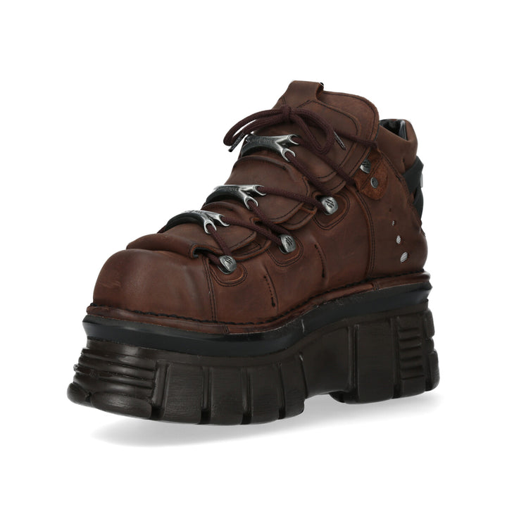 New Rock - Metallic Ankle Boot M-106B-C21