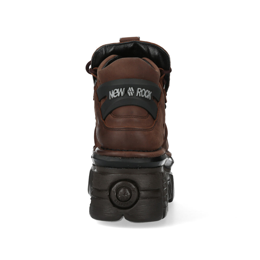 New Rock - Metallic Ankle Boot M-106B-C21