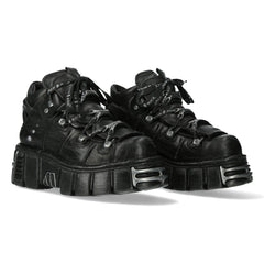 New Rock - Metallic Ankle Boot M-106ENV-C1