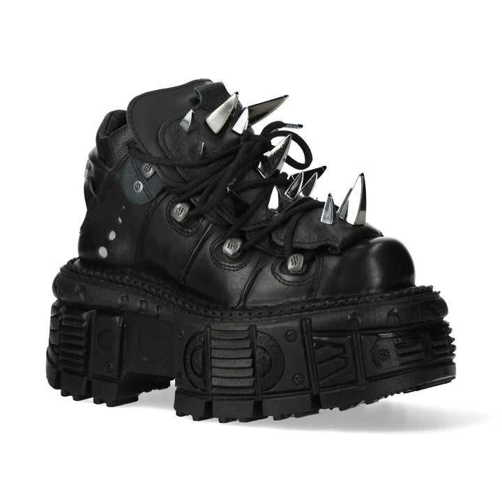 New Rock - Metallic Ankle Boot M-106G-C1