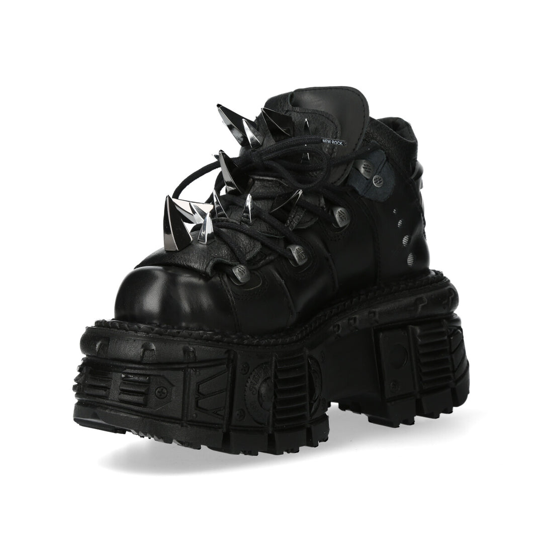 New Rock - Metallic Ankle Boot M-106G-C1