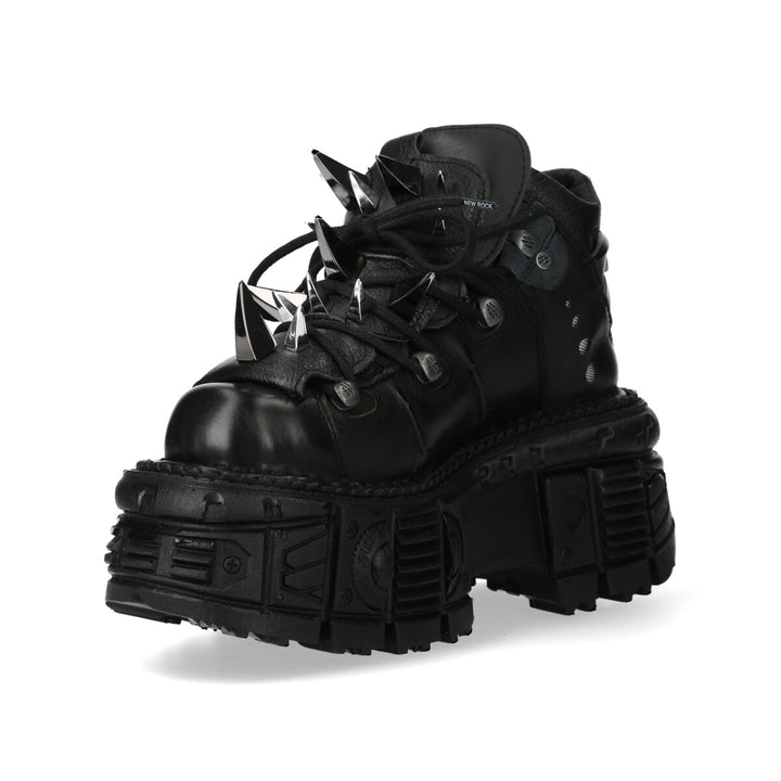 New Rock - Metallic Ankle Boot M-106G-C1