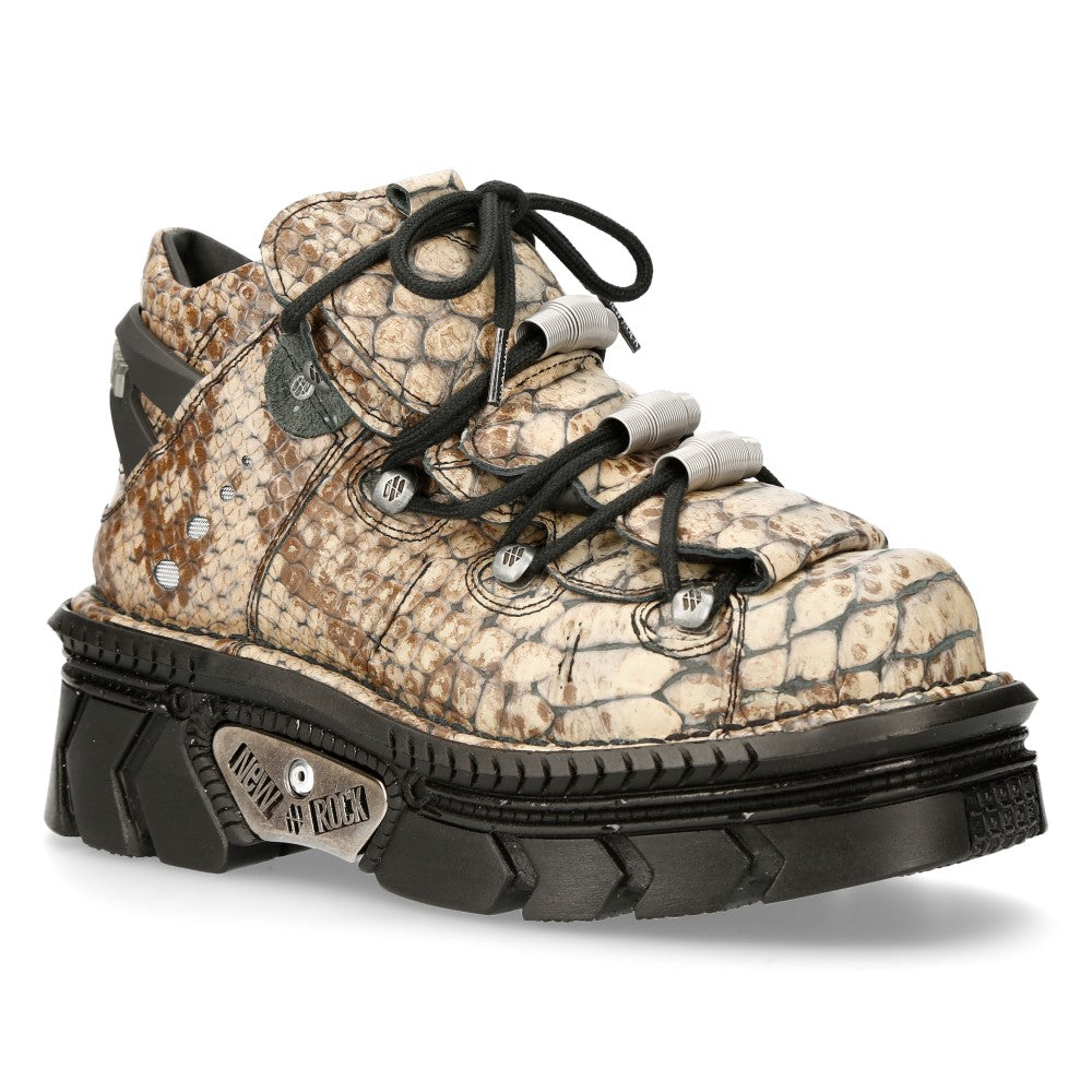 New Rock - Metallic Ankle Boot M-106M-C10