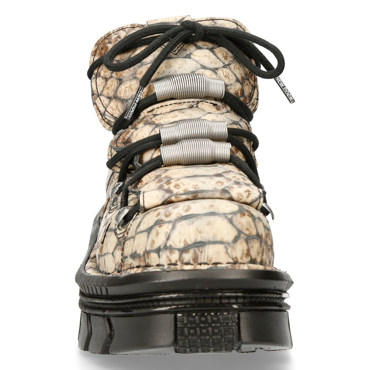 New Rock - Metallic Ankle Boot M-106M-C10