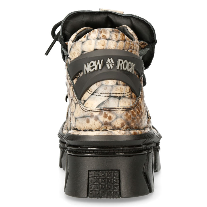 New Rock - Metallic Ankle Boot M-106M-C10