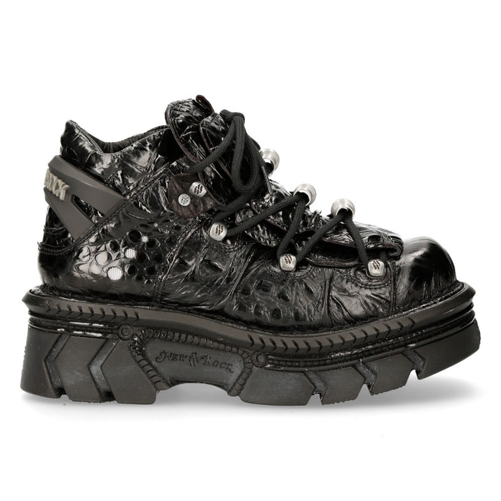 New Rock - Metallic Ankle Boot M-106M-C11