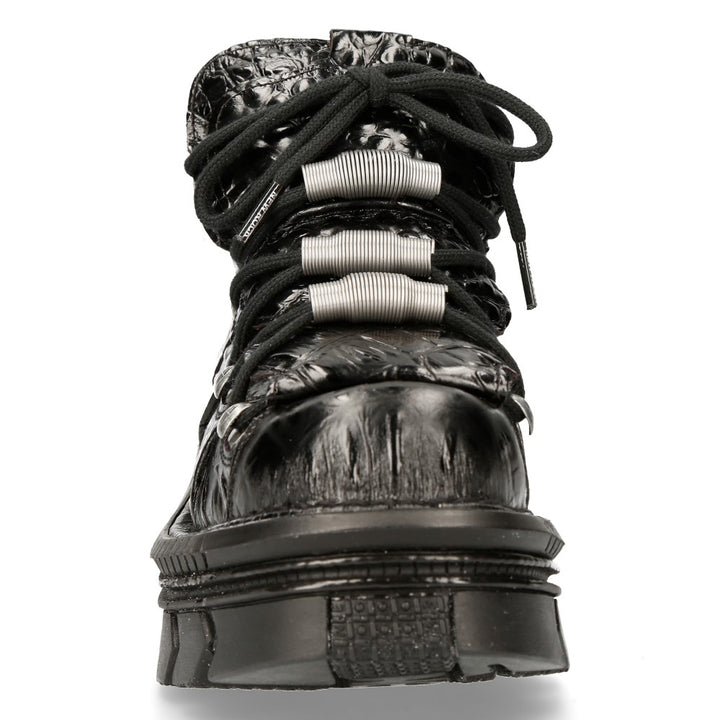 New Rock - Metallic Ankle Boot M-106M-C11