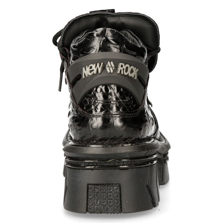 New Rock - Metallic Ankle Boot M-106M-C11