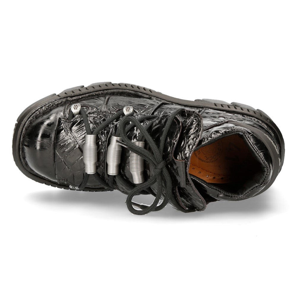 New Rock - Metallic Ankle Boot M-106M-C11