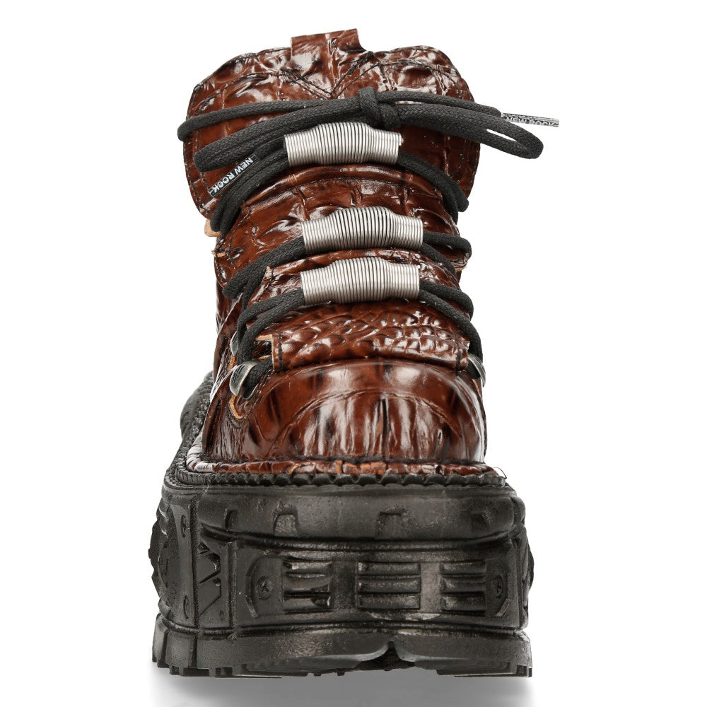 New Rock - Metallic Ankle Boot M-106M-C13