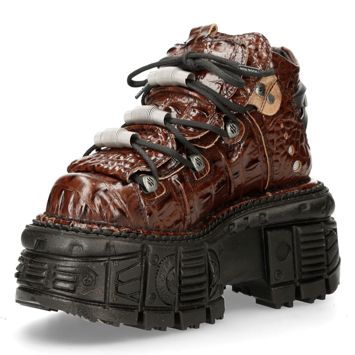 New Rock - Metallic Ankle Boot M-106M-C13