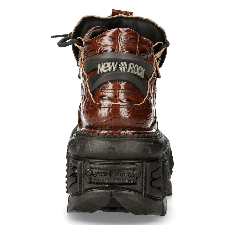 New Rock - Metallic Ankle Boot M-106M-C13