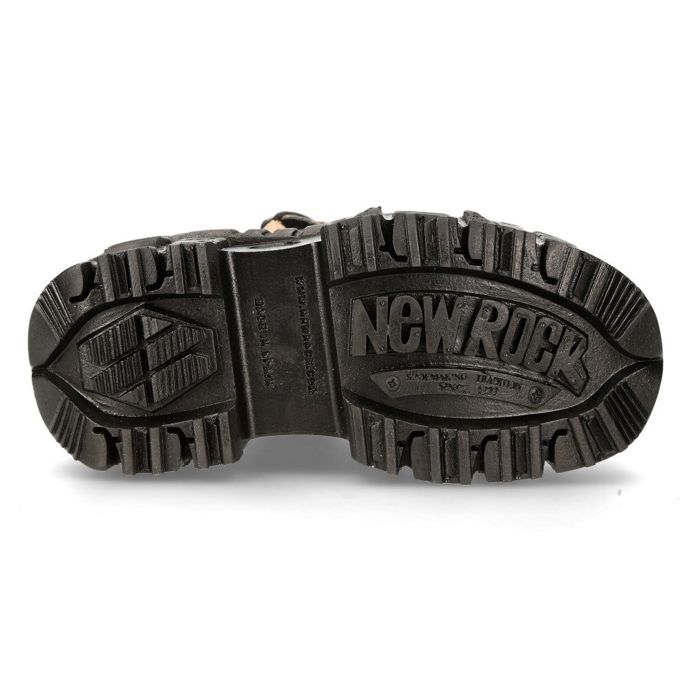 New Rock - Metallic Ankle Boot M-106M-C13