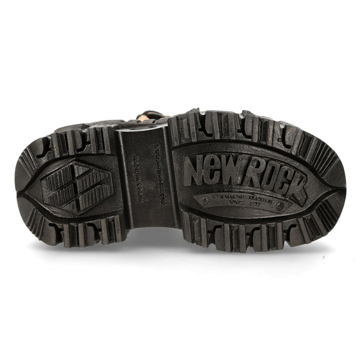 New Rock - Metallic Ankle Boot M-106M-C13