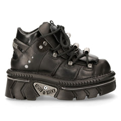 New Rock - Metallic Ankle Boot M-106M-C1