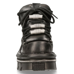 New Rock - Metallic Ankle Boot M-106M-C1