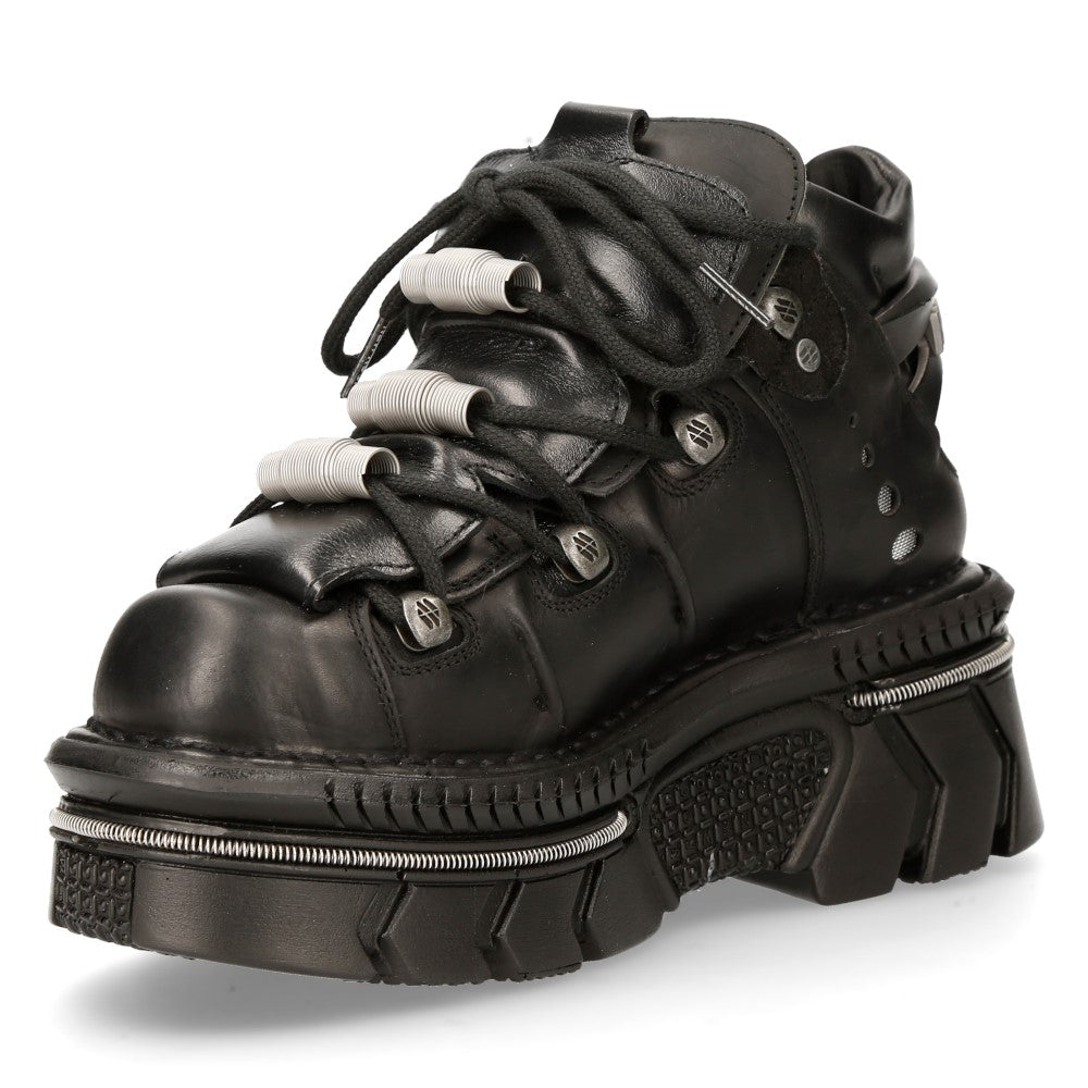 New Rock - Metallic Ankle Boot M-106M-C1