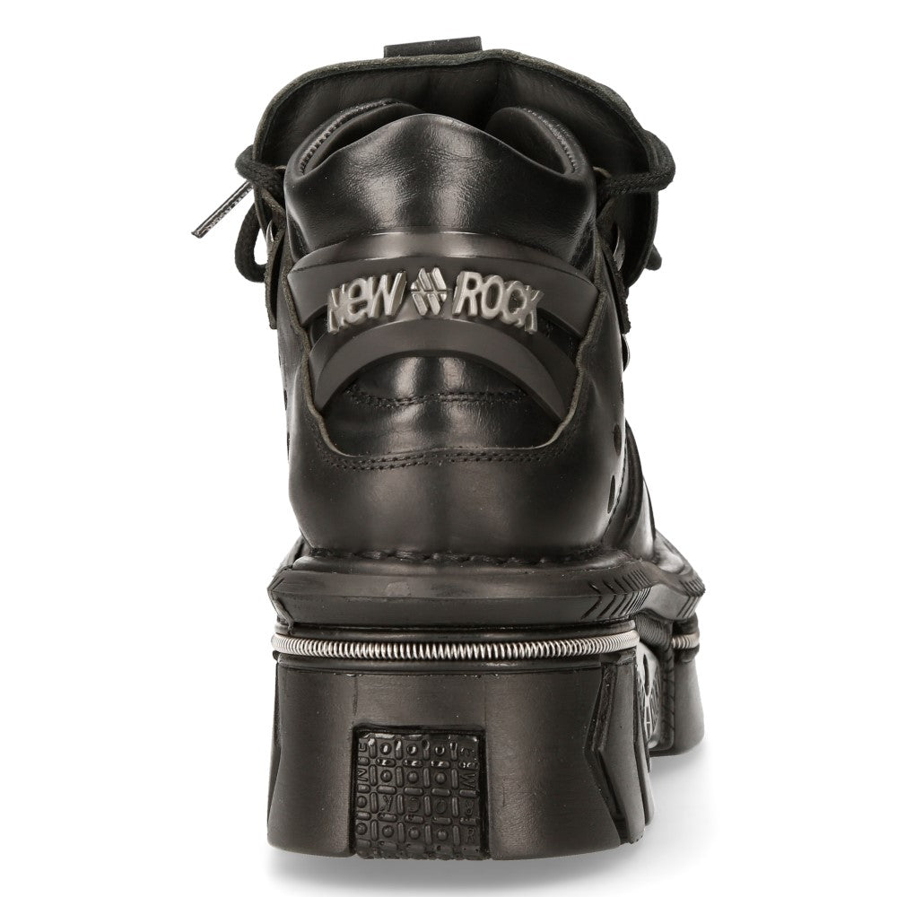 New Rock - Metallic Ankle Boot M-106M-C1