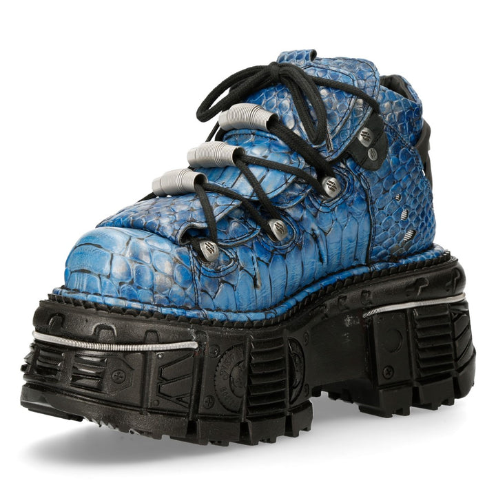 New Rock - Metallic Ankle Boot M-106M-C9