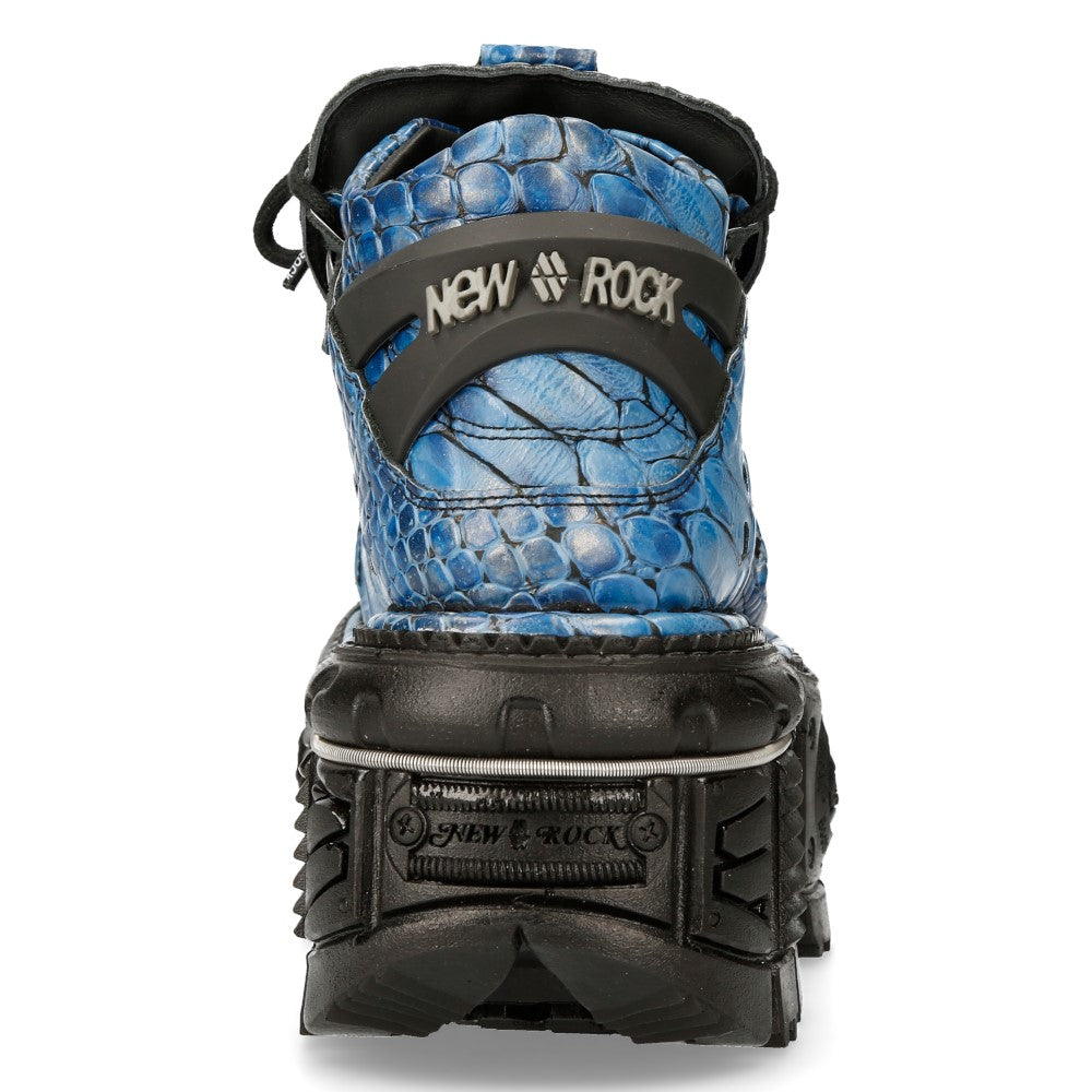 New Rock - Metallic Ankle Boot M-106M-C9