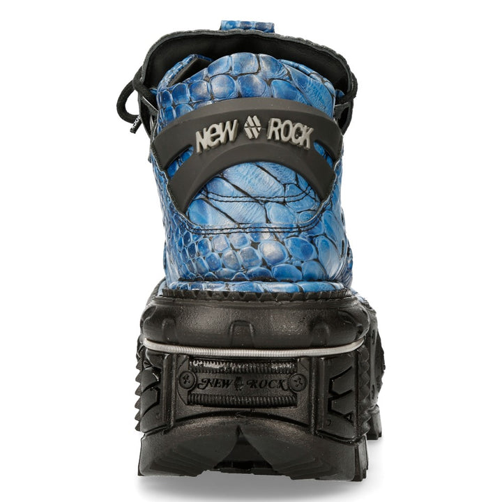 New Rock - Metallic Ankle Boot M-106M-C9