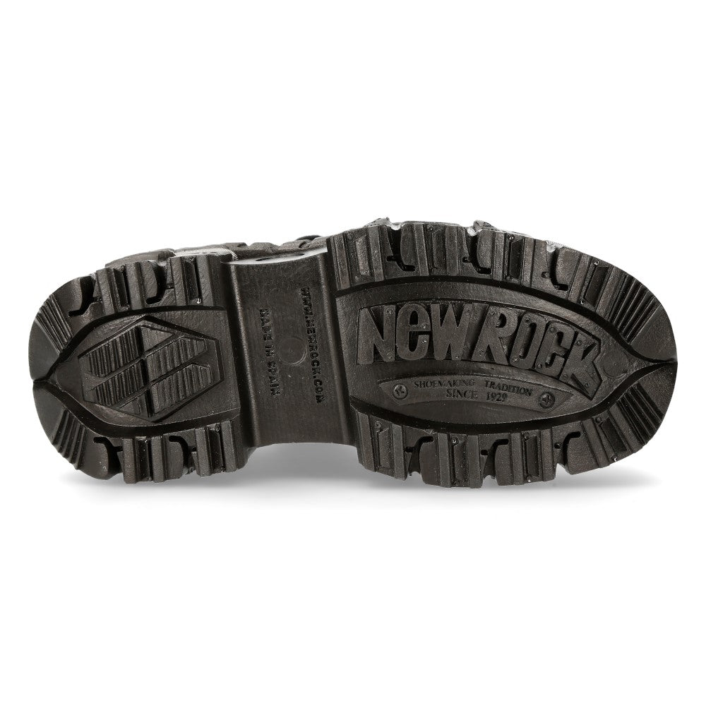 New Rock - Metallic Ankle Boot M-106M-C9