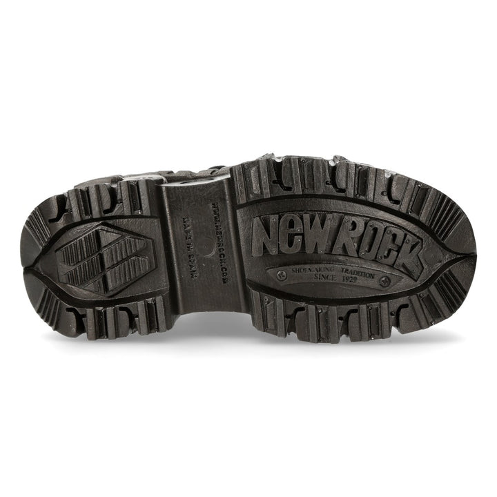 New Rock - Metallic Ankle Boot M-106M-C9