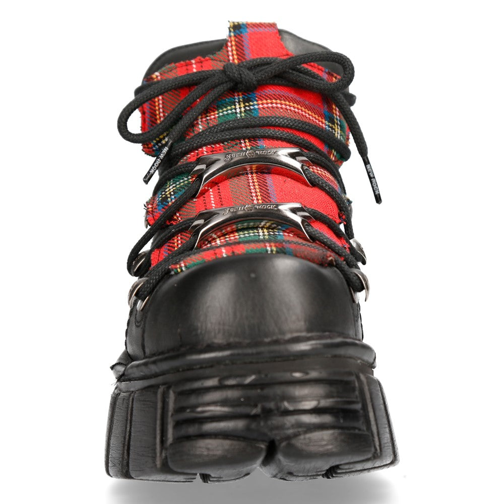 New Rock - Metallic Ankle Boot M-106N-C3