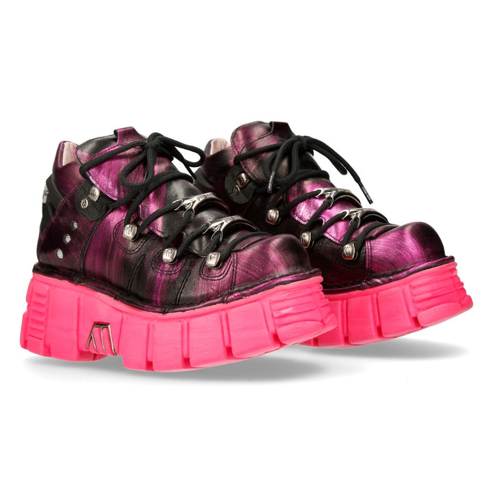 New Rock - Metallic Ankle Boot M-106N-C60