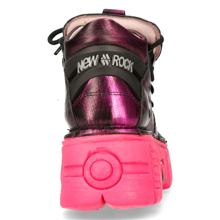 New Rock - Metallic Ankle Boot M-106N-C60