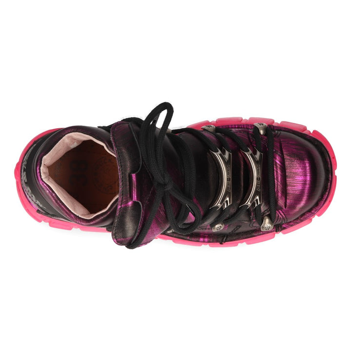 New Rock - Metallic Ankle Boot M-106N-C60