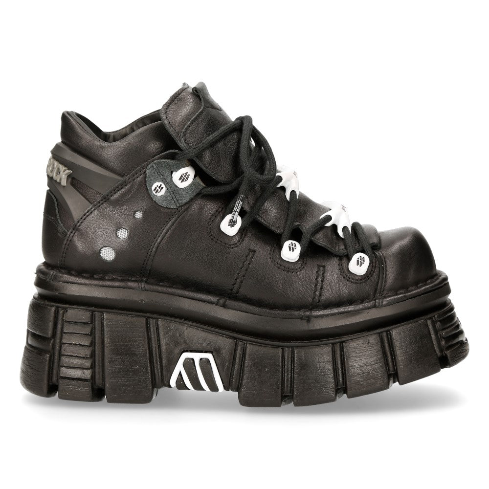 New Rock - Metallic Ankle Boot M-106N-C76