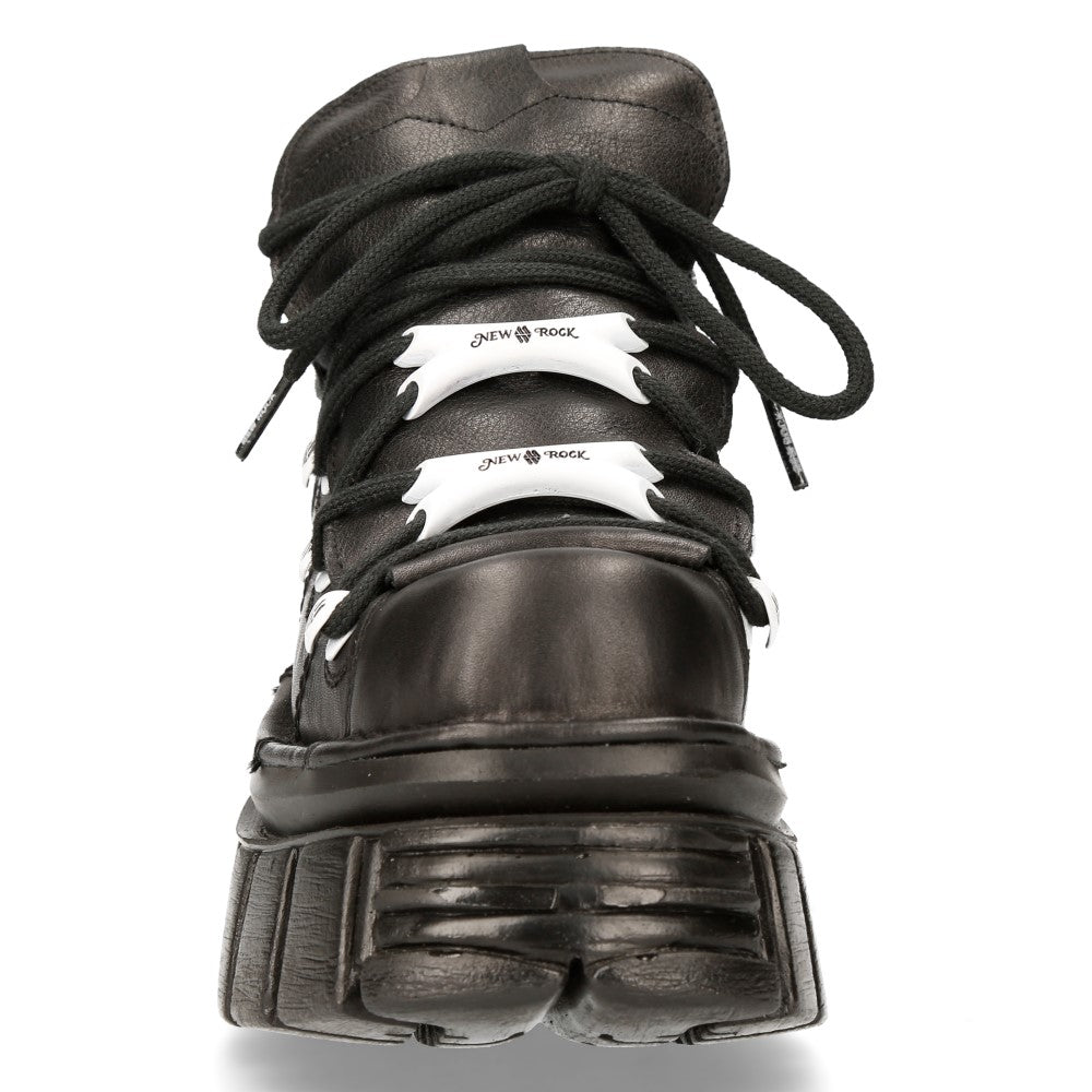 New Rock - Metallic Ankle Boot M-106N-C76