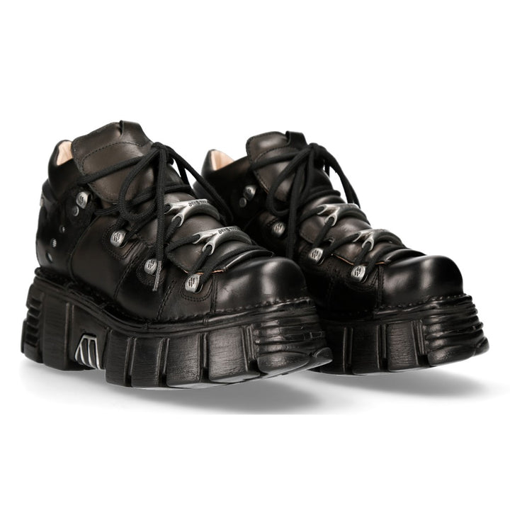 New Rock - Metallic Ankle Boot M-106N-C77