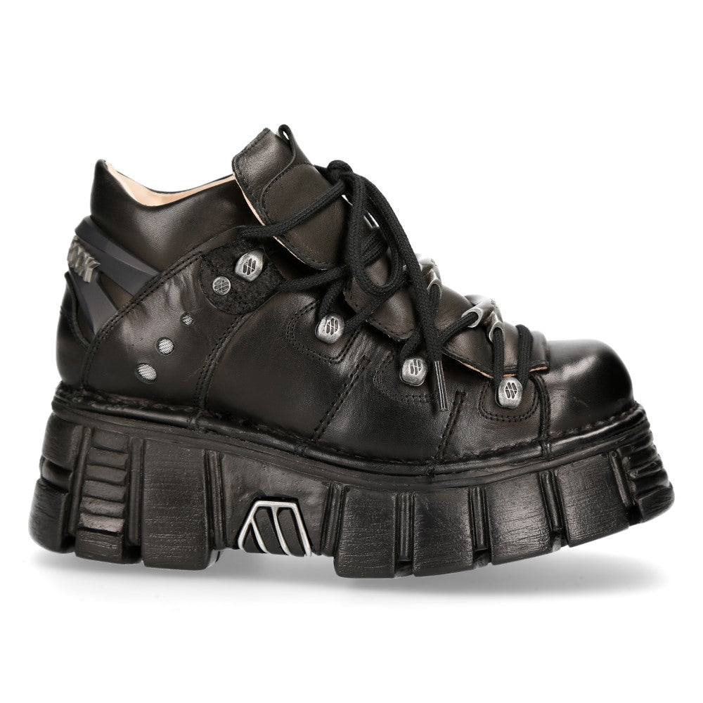 New Rock - Metallic Ankle Boot M-106N-C77