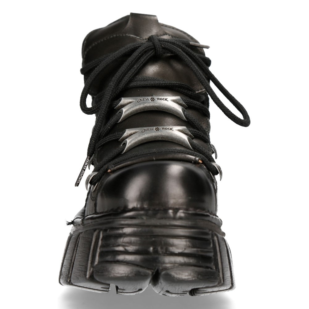 New Rock - Metallic Ankle Boot M-106N-C77