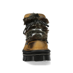 New Rock - Metallic Ankle Boot 106N-C82