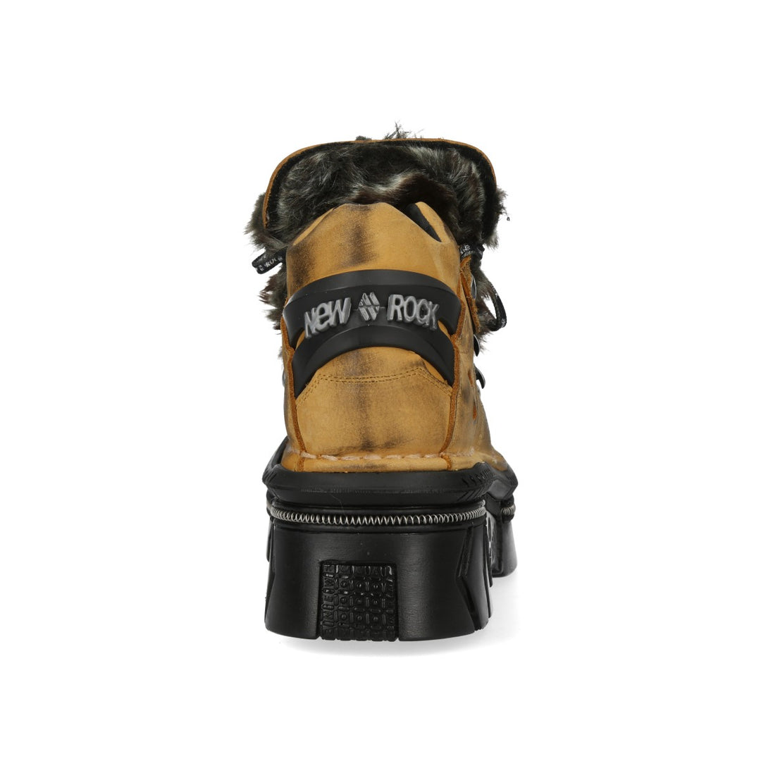 New Rock - Metallic Ankle Boot M-106N-C82