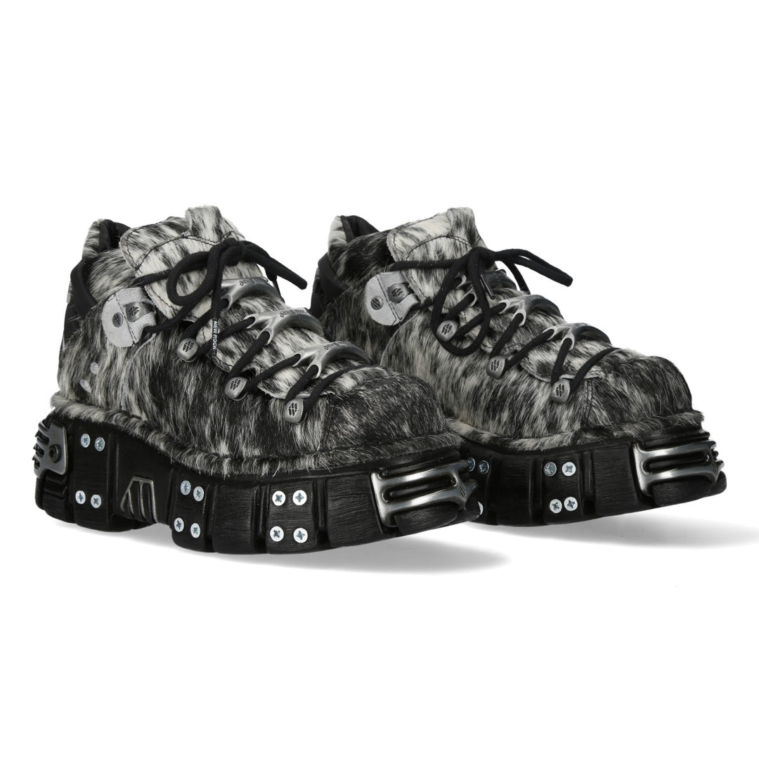 New Rock - Metallic Ankle Boot M-106N-C83