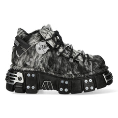 New Rock - Metallic Ankle Boot M-106N-C83