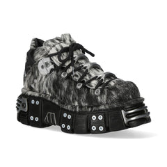 New Rock - Metallic Ankle Boot M-106N-C83