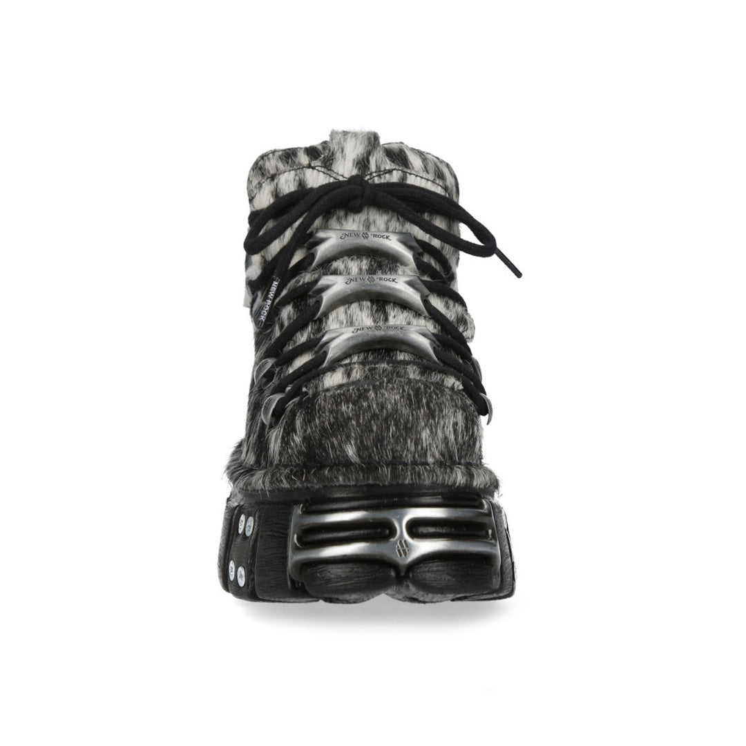 New Rock - Metallic Ankle Boot M-106N-C83