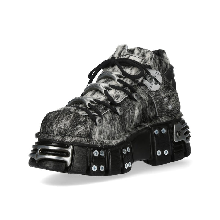 New Rock - Metallic Ankle Boot M-106N-C83