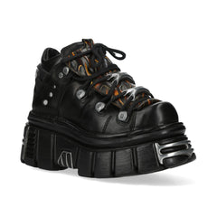 New Rock - Metallic Ankle Boot M-106N-C86
