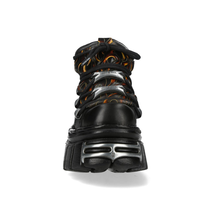 New Rock - Metallic Ankle Boot M-106N-C86