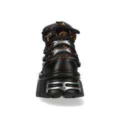 New Rock - Metallic Ankle Boot M-106N-C86