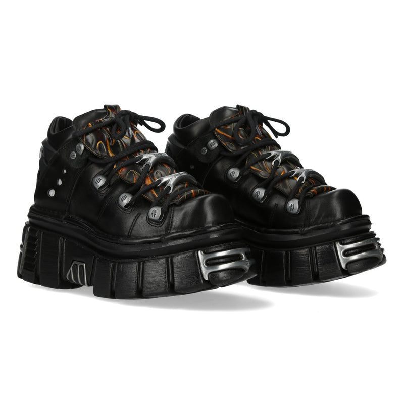 New Rock - Metallic Ankle Boot M-106N-C86