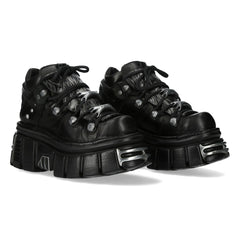 New Rock - Metallic Ankle Boot M-106N-C87